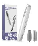 Professional Electric Callus Remover for Feet - At-Home Pedicure Kit for Dry, Dead, Cracked Skin - Men & Women - Cold White - Buy Online on GoSupps.com