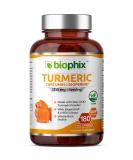 Organic Turmeric Curcumin 1310mg with BioPerine | 180 Vcaps Antioxidant for Immune & Joint Health - Buy Online on GoSupps.com