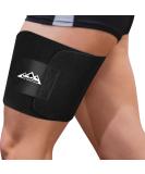 Supegear Adjustable Thigh Bandage - Support for Hip Pain Muscle Relief & Joint Comfort | Black - Ideal for Women - Buy Online on GoSupps.com