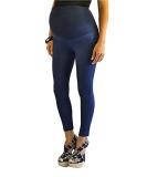 FuturaLondon Full Ankle Blue Length Maternity Denim Look Leggings Jeggings * 18 Blue - Buy Online on GoSupps.com
