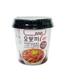 Yopokki Spicy Rice Cake Cup 140g - Authentic Korean Hot Spicy Rice Cakes - OG ASIA - Buy Online on GoSupps.com