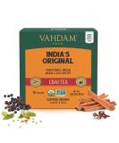 Vahdam Teas Original Chai Tea - 15 Premium Tea Bags (1.06 oz) - Authentic Indian Flavor - Buy Online on GoSupps.com