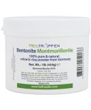 Bentonite Montmorillonite powder | 1 Pound - 454 g | ULTRA FINE | Montmorillonite content 95% | Natural Mineral Dust | Heiltropfen  - Buy Online on GoSupps.com