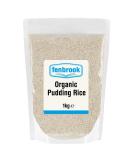 Organic Pudding Rice 1kg | Certified Organic by Fenbrook Organic - Buy Online on GoSupps.com