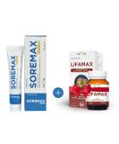 Buy Eczema Gel - Fast Healing Centella Aloe Vera Nano Silver for Itchy Skin Paraben-Free Reduces Rashes Scars & Dark Spots - Soremax Nature + Liver Supplement - Buy Online on GoSupps.com