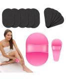 10-Piece Hair Removal Tool Set | Peeling Pads & Grinding Paper for Smooth Skin | Ideal for Forearms & Body - Buy Online on GoSupps.com