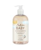 Buy Shea Moisture 100% Virgin Coconut Oil Baby Wash & Shampoo - Gentle Nourishing & Natural | International Shipping Available - Buy Online on GoSupps.com