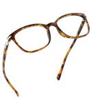LifeArt Blue Light Blocking Glasses for Women and Men - Anti Eyestrain Computer Gaming TV Glasses - Tortoise No Magnification - Buy Online on GoSupps.com
