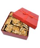 Delicious Handmade Gourmet Peanut Brittle in Red Gift Box - 16 Oz | Perfect for New Year's, Father's Day, Mother's Day, Anniversary | By Its Delish - Buy Online on GoSupps.com