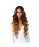 Sensationnel Butta Ocean Wave Lace Front Wig - Pre-Plucked Natural Hairline - Human Hair Blend - 30 Inches (1B) - Buy Online on GoSupps.com