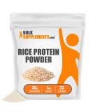 Organic Rice Protein Concentrate Powder - Vegan Plant Protein (1kg) | BulkSupplements.com - Buy Online on GoSupps.com