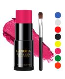 Latibell UV Black Light Reactive Pink Face Paint Stick (0.75 oz) - Neon Glow Makeup for Halloween SFX & Cosplay - Buy Online on GoSupps.com