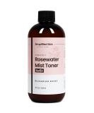 Natural Rose Water Spray for Face & Hair - 100% Organic Toner & Makeup Remover - Hydrating Anti-Aging Mist by Simplified Skin (8 oz) - Buy Online on GoSupps.com