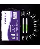 Infilila 200PCS Clear Stiletto Nail Tips with Glue - Professional False Nails for Acrylic & Nail Art - A-Clear - Buy Online on GoSupps.com