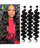 Zezejenhu 10A Brazilian Body Wave Human Hair Bundles 20 22 24 Inch - Remy Extensions for Black Women - Buy Online on GoSupps.com