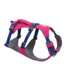 Adventure-Ready Luffwear Flagline Dog Harness with Handle | Light Adjustable Strong V-Ring in Alpine Glow Pink - Medium - Buy Online on GoSupps.com