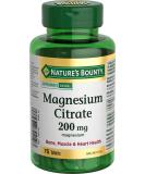 Nature's Bounty Magnesium Citrate 210mg - 75 Tablets | Supports Bone Health and Muscle Function - Buy Online on GoSupps.com