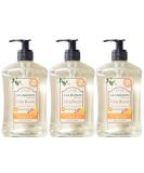 A LA MAISON Citrus Blossom Liquid Hand Soap - Triple French Milled Natural Moisturizing Soap (3 Pack 16.9 oz Bottle) 16.9 Fl Oz (Pack of 3) - Buy Online on GoSupps.com