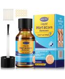 Fast-Acting Wart Corn Remover Liquid - Smooth Skin Gel for Plantar Warts & Corns | Ships Internationally - Buy Online on GoSupps.com