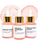 ATIS Vitamin C Face Serum - Anti Aging Hydrating Serum with Hyaluronic Acid & Retinol - Firming & Restoring (1 Fl Oz Pack of 3) - Revitalize Your Skin - Buy Online on GoSupps.com