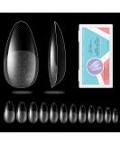 Gelike EC 552PCS Soft Gel Nail Tips Kit - 12 Sizes Clear Cover Full Nail Extensions - Medium Almond Pre-shaped Acrylic False Gelly Nail Tips for DIY Salon Gift Nail Extensions 01-Medium Almond - Buy Online on GoSupps.com
