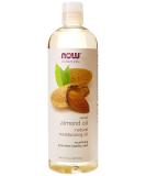 Buy Now Foods Almond Oil 48oz | Premium Quality Carrier Oil for Skincare & Cooking | Fast International Shipping - Buy Online on GoSupps.com