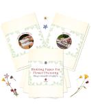 Berstuk Large A4 Flower Press Blotting Paper - Highly Absorbent & Reusable Herbarium Paper - 10 Count Pack of 10 Sheets - Cream - Buy Online on GoSupps.com