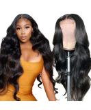 18 Body Wave Lace Front Wig - 4x4 Closure Human Hair for Black Women | 150% Density Pre-Plucked Brazilian Virgin Hair - Buy Online on GoSupps.com