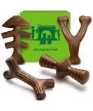 Benebone Durable Dog Chew Toy Box for Aggressive Chewers - Wishbone, Fishbone, Stick & Zaggler Medium - Buy Online on GoSupps.com