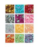 Demarkt 12 Color Full Five-Pointed Star Sequins - Glitter Nail Art for Stunning Designs | International Shipping - Buy Online on GoSupps.com