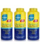 3 x 200g Medipure Medicated Body Powder 100% Talc Free Soothing Treatment New - Buy Online on GoSupps.com