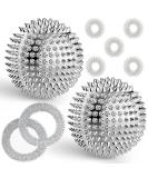 2 Magnetic Acupressure Balls & 5 Rings & 2 Bracelets 47mm Stress Relief Massage Tools for Fingers - Buy Online on GoSupps.com