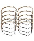 Beaupretty 10Pcs Flower Wreath Headband - DIY Rattan Garland Hairband for Wedding and Festivals - Buy Online on GoSupps.com