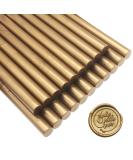 20 Pcs Premium Mailable Glue Gun Sealing Wax Sticks for Wax Seal Stamp Great for Wedding Invitations Cards Envelopes Snail Mails Wine Packages Christmas Gift Wrapping (Vintage Gold) - Buy Online on GoSupps.com