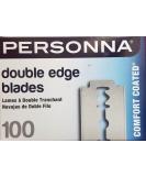 Personna Double Edge Razor Blades in White Wrapper 100 count - Buy Online on GoSupps.com