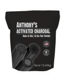 Anthony's Activated Charcoal 1 lb - Made in USA, Ultra Fine, Gluten Free & Food Grade - Buy Online on GoSupps.com