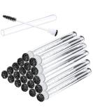 Disposable Mascara Brushes Tubes Set - 20 Pieces Empty Tubes with Eyelash Brushes for Extension - Diamond Black - Buy Online on GoSupps.com