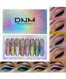8 Colors Liquid Glitter Eyeliner Set - Sparkly Eye Liner Makeup in Light Purple, Gold, Silver, White, Orange, Red, Blue, Yellow, Green - Colorful Shimmer Eyeliner for Stunning Eyes - Buy Online on GoSupps.com