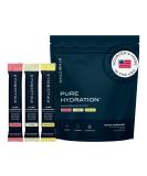 Cymbiotika Pure Hydration Electrolytes Powder Drink Mix - Keto Friendly Vitamin C & Magnesium Variety Pack (Lemon Lychee Watermelon) | 21 Stick Packets for Optimal Hydration - Buy Online on GoSupps.com