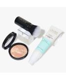 LAURA GELLER NEW YORK Face the Day Kit - Balance-n-Brighten Foundation Porcelain + Spackle Skin Perfecting Primer Hydrate + Kabuki Brush - Buy Online on GoSupps.com