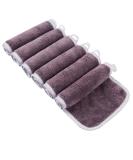 Buy Kinhwa Microfiber Makeup Remover Cloths - 6 Pack Ultra Soft & Reusable (15x30cm) - Perfect for Face Cleansing - Purple - Buy Online on GoSupps.com