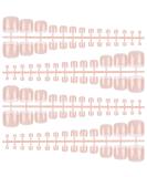 Buy Smatime 112 Pcs French False Toenails - Full Cover Nail Tips for Women & Girls | DIY Manicure Decoration | International Shipping Available - Buy Online on GoSupps.com