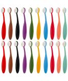 YOUEON 20 Pack Colored Ink Ink Blending Brushes 10 Color Craft Ink Blending Brushes Set Ink Blending Tools Soft Bristle Color Coded Handle for Card Making Painting Drawing Stamping - Buy Online on GoSupps.com