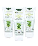 PraNaturals Aloe Vera Gel 200ml - Soothing & Nourishing Natural Moisturizer (Pack of 3) - International Shipping Available - Buy Online on GoSupps.com