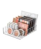 WECHENG Eyeshadow Palette Makeup Organizer, BPA Free 7 Section Divided Vanity Organize Holder for Drawer and Bathroom Counte Modern Cosmetics Storage (7.48" x 6.22" x 1.77") - Buy Online on GoSupps.com