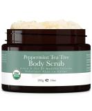 Organic Body Scrub - Peppermint Tea Tree Sugar Scrub for Body Polish  Exfoliating Body Scrub Exfoliator & Foot Scrub  Body Exfoliator  Body Scrubs for Women Exfoliation  Sugar Scrubs for Women & Men - Buy Online on GoSupps.com