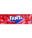 Fanta Strawberry Pack of 12 (355ml) - Refreshing International Shipping Available - Buy Online on GoSupps.com