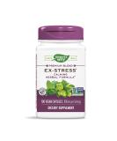 Nature's Way Ex-Stress Calming Herbal Formula - 890 mg, 100 Vegan Capsules - Natural Stress Relief - Buy Online on GoSupps.com