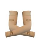 KEKING Lymphedema Compression Arm Sleeves - 15-20mmHg Full Arm Support for Men and Women - Lipedema, Edema, Post-Surgery Recovery - Pain Relief - Beige, Medium (1 Pair) - Buy Online on GoSupps.com