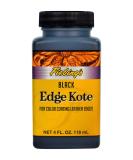 Fiebings Edge Kote, 4 Oz. - Color Coats Leather Edges - Black - Buy Online on GoSupps.com